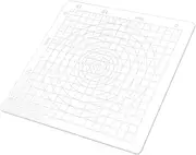 SHINEOFI Acrylic Pottery Craft Mat Lightweight Epoxy Curing Pad for Pottery Making and Reliable for Clay Sculpting Supports Drying and Firing Versatile Crafting Tool