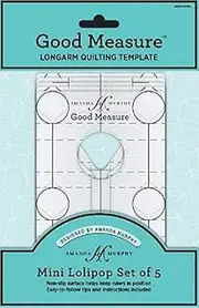 Amanda Murphy Mini Lollipop Quilting Template Set