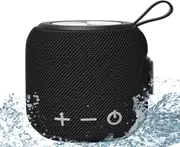 Portable Bluetooth Speaker,SANAG Bluetooth 5.0 Dual Pairing Loud Wireless Mini Speaker, 360 HD Surround Sound & Rich Stereo Bass,12H Playtime-Black