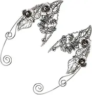 [WOFASHPURET] Unique Shape Gold Earring Studs Women Elves Ear Hook Ear Clip Jewelry for Women