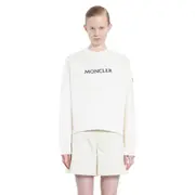 [MONCLER] MONCLER WOMAN OFF-WHITE SWEATSHIRTS Off-white