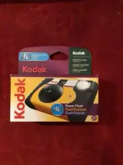 Kodak single use 35mm film camera 27 exposures with power flash 2013 HD pictures
