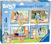 Ravensburger - Bluey Lets Do This 4 Puzzles in a Box