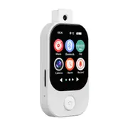 64GB MP3 Player with Bluetooth 5.4,Built in HD Speaker,Portable HiFi Music Player with Camera,Voice Recorder,FM Radio,Take Photo for Kids,White