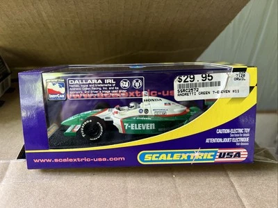SCALEXTRIC INDY/IRL Dallara Andretti 7 Eleven 1/32 SLOT CAR NEW