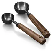 2Pcs Coffee Scoop for Ground Coffee - 1 Tbsp (15ml) & 2 Tbsp (30ml) Tablespoo...