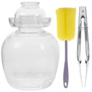 Jar Pickle with Water Seal Gift for Pickles Lovers