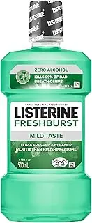 Listerine Freshburst Zero Alcohol Mouthwash 500mL