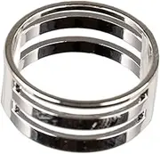 Jump Ring Opening and Closing Tool - Easy Slip-on Ring with 4 Slots for Jewelry Making - Silver