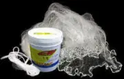 Ahi CN-808 Pro Guide Clear Cast Net 8 ft Radius 1-3/8" Mesh