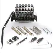 Genuine Floyd Rose Special Series Tremolo Bridge set BLACK NICKEL & R2 Nut