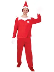 Licensed Elf on the Shelf Mens Christmas Costume