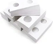 IHPUKIDI Coin Flips, 300Pcs 6 Assorted Sizes Coin Holders, Brand Cardboard and Mylar 2x2 Paper Coin Holders for Coin Collection