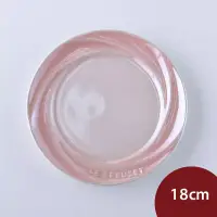 在飛比找博客來優惠-Le Creuset 珠光薔薇點心盤 18cm 珠光粉