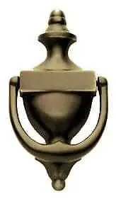 Baldwin 0102033 Door Knocker Vintage Brass Finish