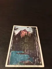LAKE BLANCHE - COTTONWOOD CANYON - UTAH - UNPOSTED POSTCARD