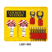 Lockout Station for Multiple Locks