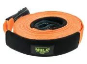 Hulk 4x4 8000kg 60mm x 9m Orange Nylon Snatch Strap