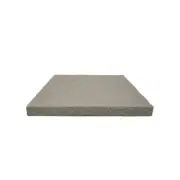 GenStone Faux Stone Siding 23"x2" Composite Flat Column Cap Stratford Brown