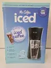 Mr. Coffee Iced Coffee Maker with Reusable Tumbler and Filter, Black, New