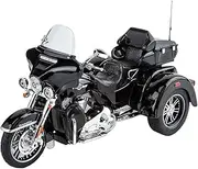 Die-cast 1:9 for Harley-Davidson Motorcycle Model Alloy Die-Casting Miniature Vehicle with Pull Back Souvenirs Collection Miniature Vehicle(Black)