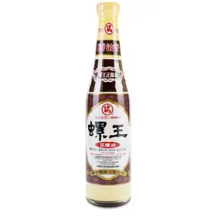 【瑞春醬油】螺王正蔭油 420ml(無麩質)