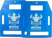 Weight Vest Plates - 8.75lb/5.75lb Pairs-Curved and Flat Weighted Vest Plates-for Strength Training, Heavy Workout, Fitness