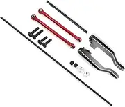 Anti-Roll Stiff Spring Steel Torsion Sway Bar Rod Anti-Sway Bar Arms/Links Kit for Traxxas UDR 1/7 RC Car