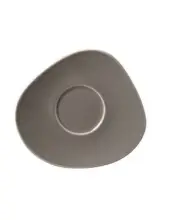 Villeroy & Boch Organic Taupe Coffee Cup Saucer