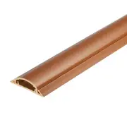 Cable Raceway Cord Cover for Wall 39"Lx2"Wx0.6"H Cord Hider Coffee