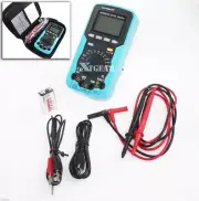 Digital Multimeter Volt Amp Ohm Temp Capacitance Tester HandHeld Car Automotive