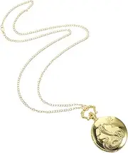 [WOFASHPURET] Metal Snake Pocket Watch with Chain Vintage Engraved Zodiac for Men Women Birthday Present