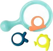 Boon Water Bugs Floating Bath Toys with Net, Mint 4 Piece Set