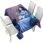 Fantasy Art Ariadne Princess Cat Fairy Tablecloth