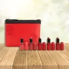 MAC Travel Exclusive Mini Lipsticks x 5 Bright 0.05 oz W/ Bag Sealed Box Set Kit