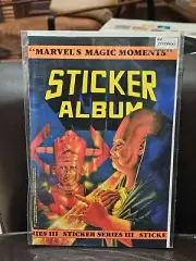 1987 Marvel’s magic Moments Sticker Album no stickers