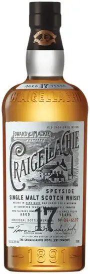 Craigellachie 17 Year Old Single Malt Scotch Whisky 700ml
