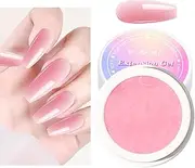 Solid Gel Glue,Hard Gel for Nails Extension Non Stick | Press on Solid Glue Gel, Hand Nail Gel Carving Modeling, Nail Art Manicure Dobooo
