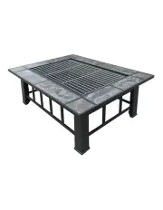 [Grillz] Portable 3-in-1 Fire Pit in Black