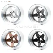 2.2" Offset -10mm Wheel Rim Tires for 1/10 Crawler Truck Axial TRAXXAS KM Buggy