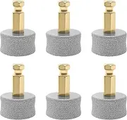 6Pcs Dog Nail Grinder Replacement Head Sturdy Dog Nail Polisher Grinder Bit Diamond Dog Nail Grinder Wheel Dog Nail Grinder Attachment for Dogs Pet Claw Grooming