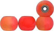 [Teak Tuning] Apex 61D Urethane Fingerboard Wheels - Globe Shape, 8.3mm Diameter - ABEC-9 Stealth Bearings - Made in The USA - Mars Colorway