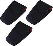 LABRIMP 3pcs Lens Storage Pouch Thickened Neoprene Camera Lens Protector for DSLR Mirrorless Shockproof Dustproof Lightweight Compact Design for Photographers