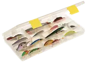 Plano 2360100 Thin Stowaway with Adjustable Dividers Fishing Tackle Storage Box
