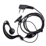 Walkie Talkie Headset 2 Pin K-Plug Wired Two Way Ham Radio Earpiece for 5793