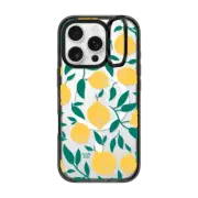 iPhone 16 Pro Impact Ring Stand Case MagSafe Compatible Lemons