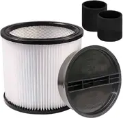 Filters For Shop-Vac Wet & Dry Vacuum Cleaners 20L & Above Cartridge + 2 Foams