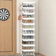 [HOMIDEC] Shoe Storage, 10-Tier Shoe Rack Organizer for Closet 20 Pair Narrow Shoes Shelf Cabinet for Entryway, Bedroom and Hallway