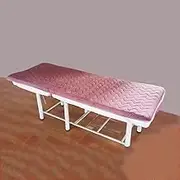 Pink t,80 * 190 * 5cm, Lash Bed Topper Memory Foam Without Breathing Hole 5Cm Thick Comfortable Mattress Topper for Lash Extension Table with Four Corner Straps & Anti-Slip Bottom