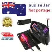 2 in 1 HAIR TOOLS TRAVEL BAG With Heat Resistant Mat For Flat Iron Straighteners